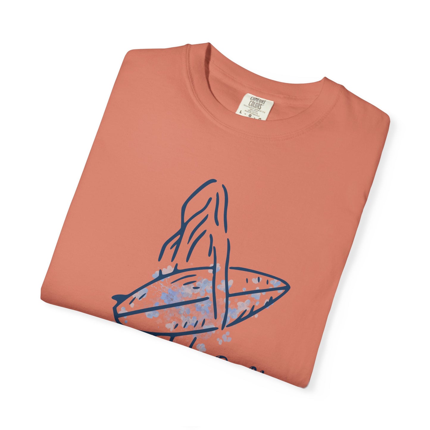 Comfort Colors “Gulf Gypsy” Tee – Surfer Girl Graphic Shirt
