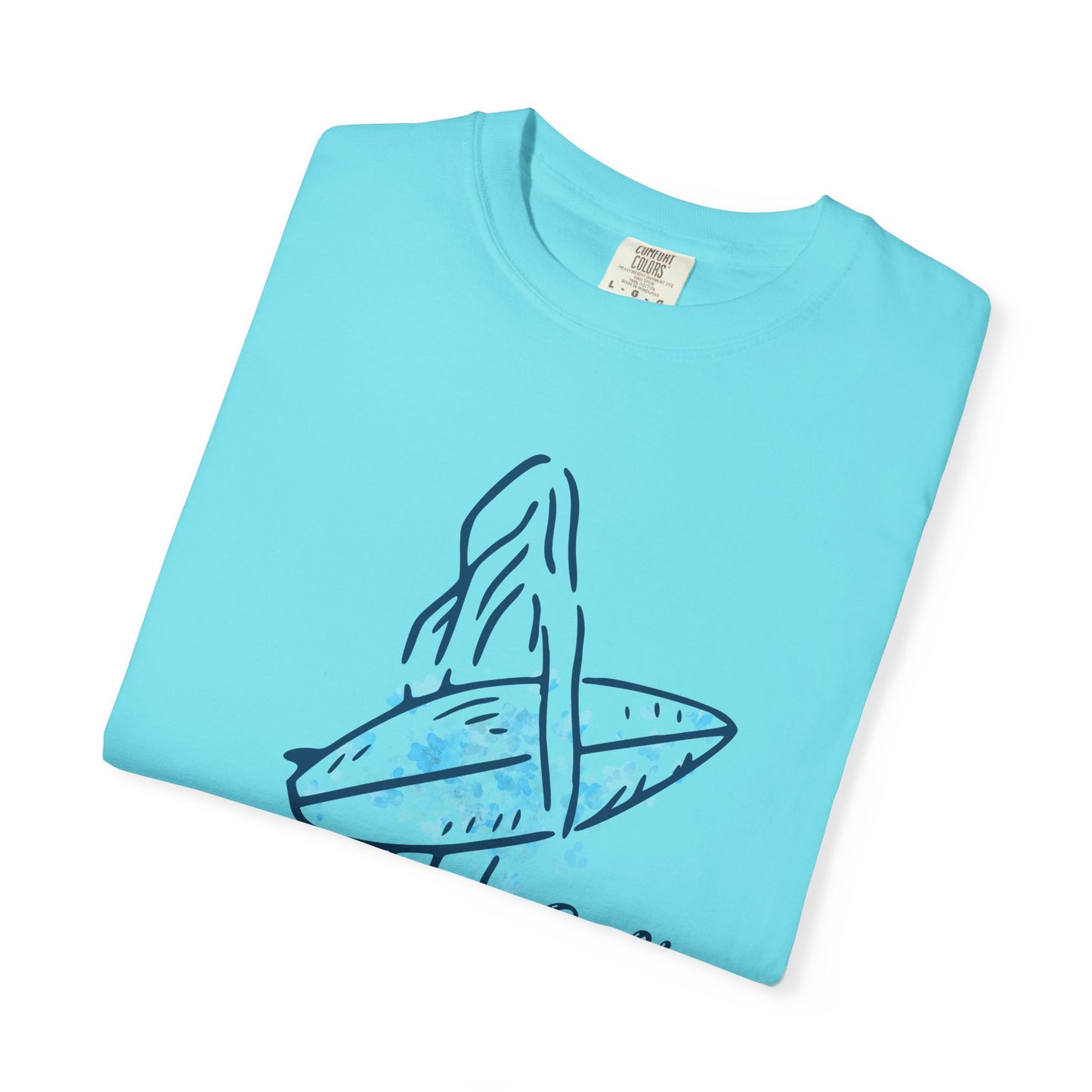 Comfort Colors “Gulf Gypsy” Tee – Surfer Girl Graphic Shirt
