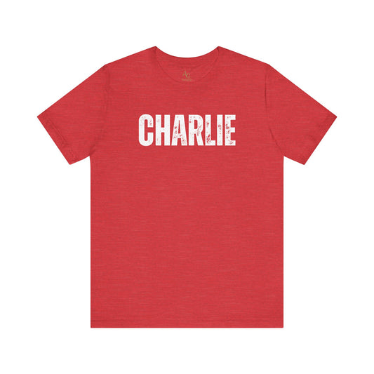 Bella Canvas Brand | Charlie Tshirt | American Pride | October 14 | Charlie's Day | Charlie Kirk