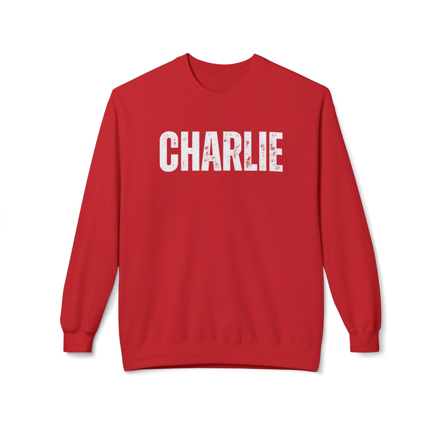 Unisex Fleece Crewneck Sweatshirt | Charlie Kirk | American Pride