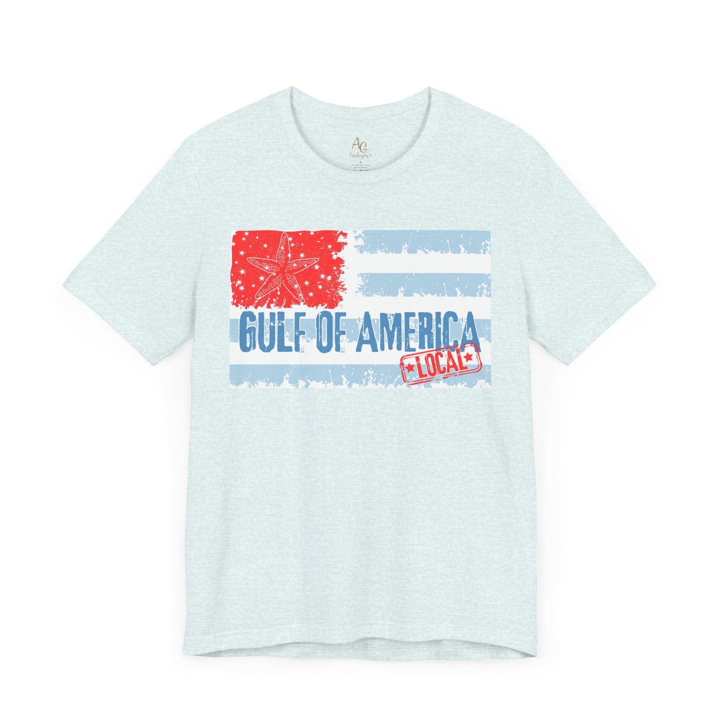 American Flag T, Coastal Style, Casual Wear, Independence Day, Beach Gear, Gift for Him/Her