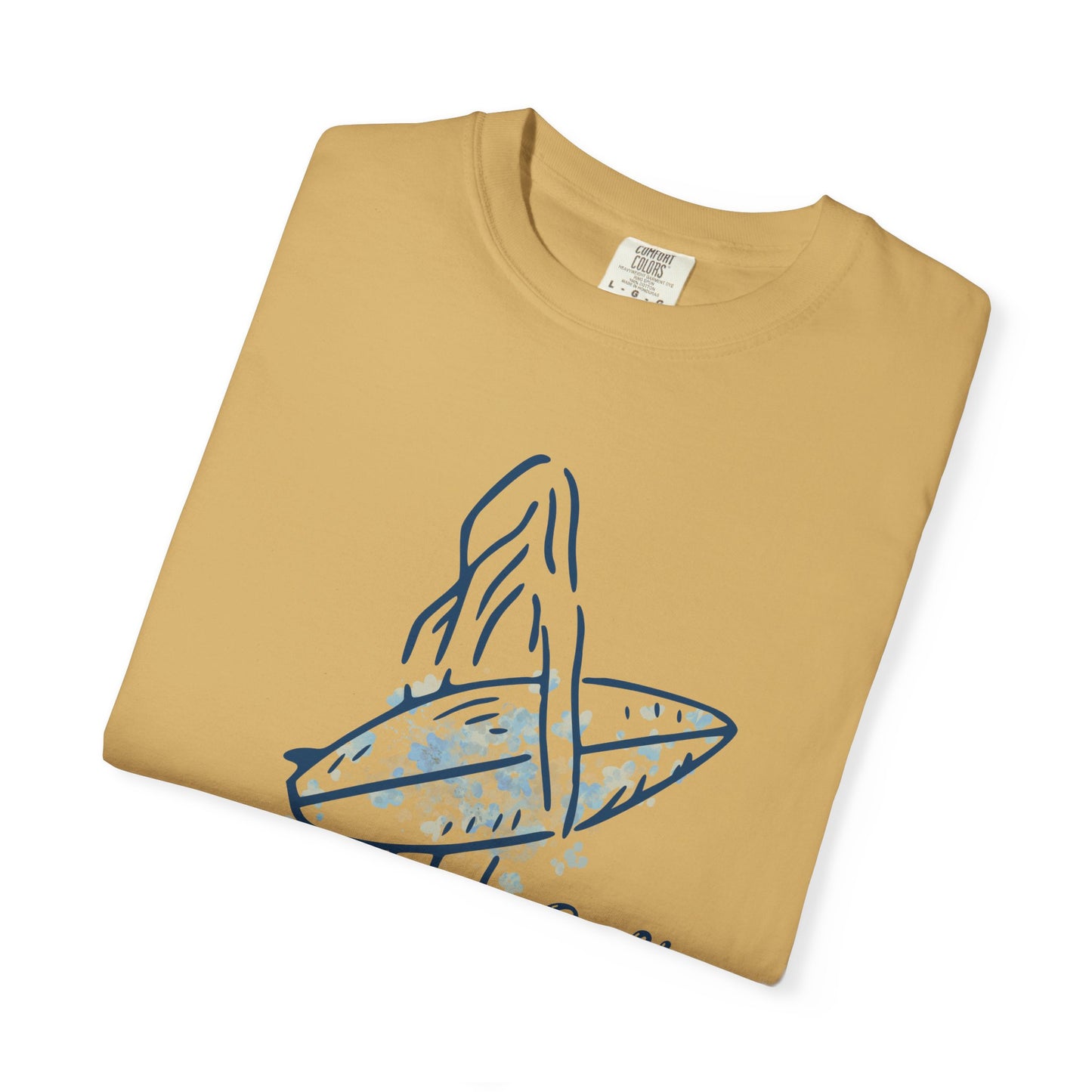 Comfort Colors “Gulf Gypsy” Tee – Surfer Girl Graphic Shirt