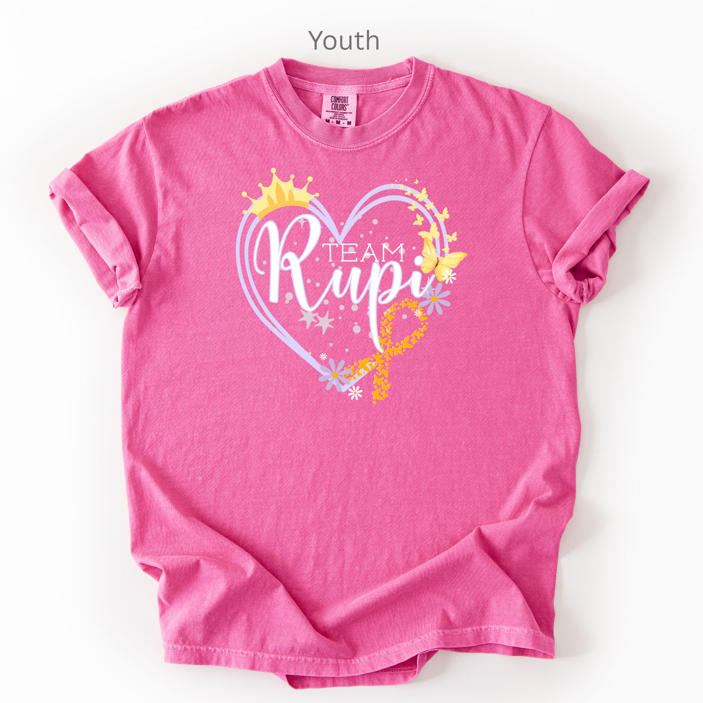 Support for Rupi | Youth Comfort Colors Tee