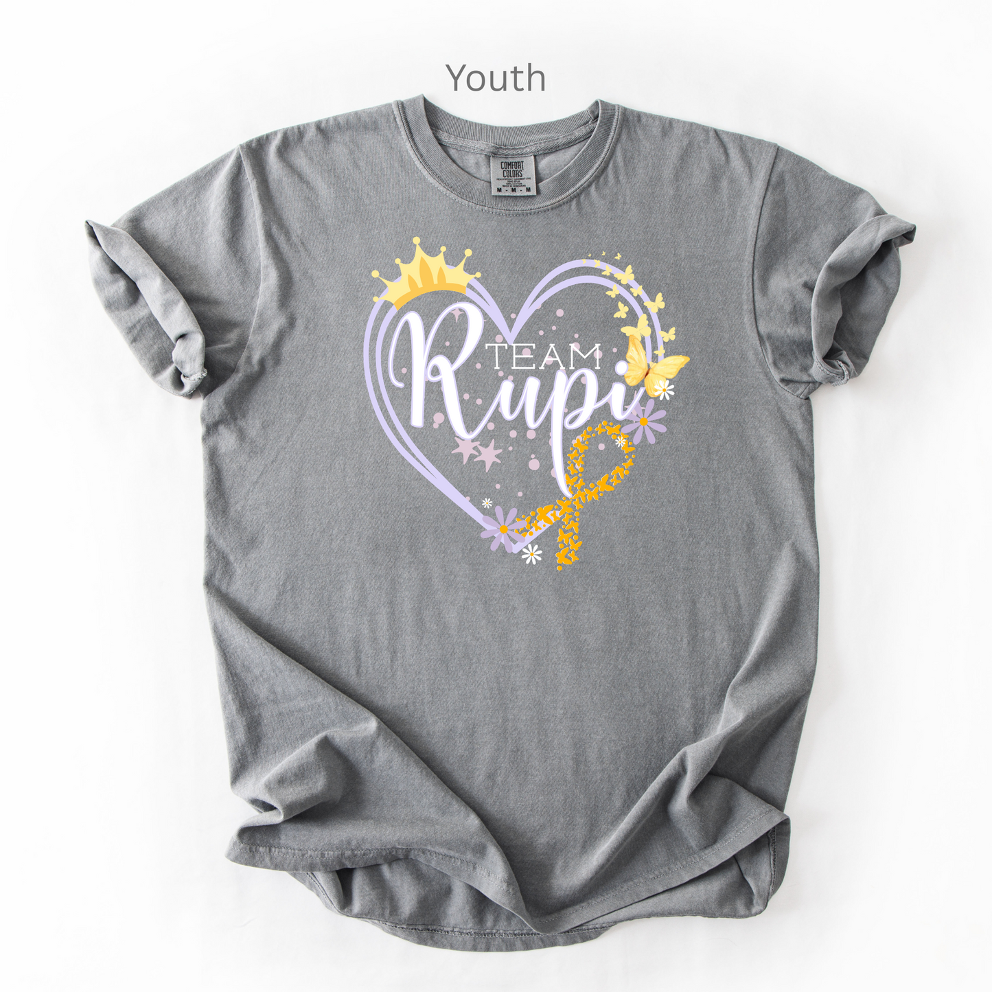 Support for Rupi | Youth Comfort Colors Tee