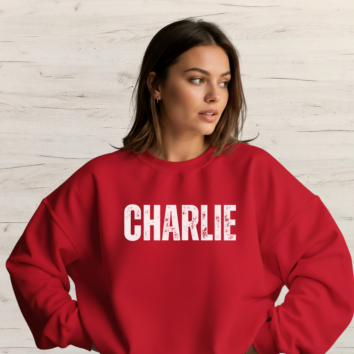 Unisex Fleece Crewneck Sweatshirt | Charlie Kirk | American Pride